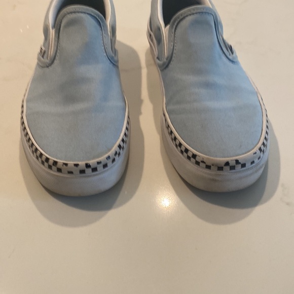 REDUCED!  Women’s Light Blue Vans - Picture 2 of 6